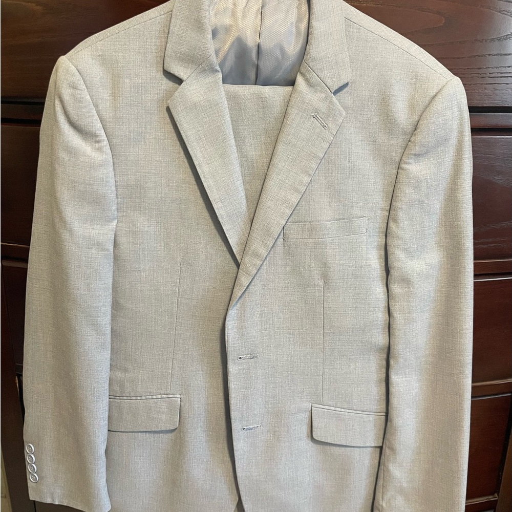Baby blue Men's Classic Suit